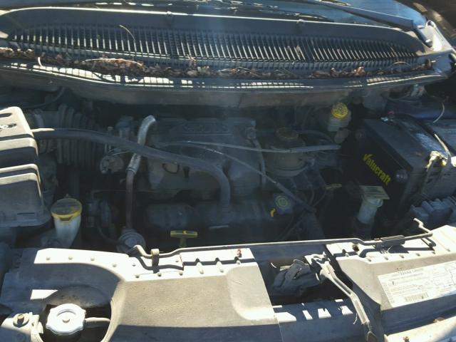 2C4GP443X2R544035 - 2002 CHRYSLER TOWN & COU Mavi foto 7