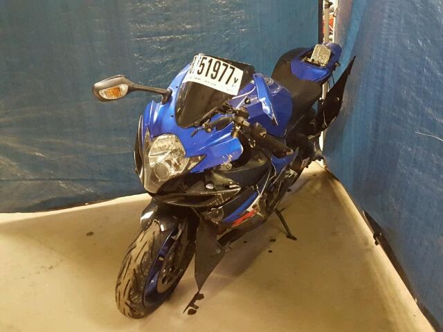 JS1GN7DA272102730 - 2007 SUZUKI GSX-R600 BLUE photo 2