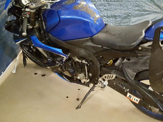 JS1GN7DA272102730 - 2007 SUZUKI GSX-R600 BLUE photo 9