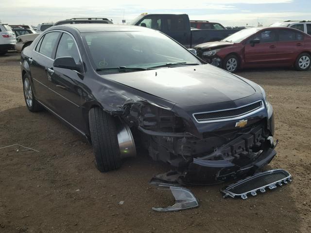 1G1ZC5E0XCF378230 - 2012 CHEVROLET MALIBU 1LT BLACK photo 1