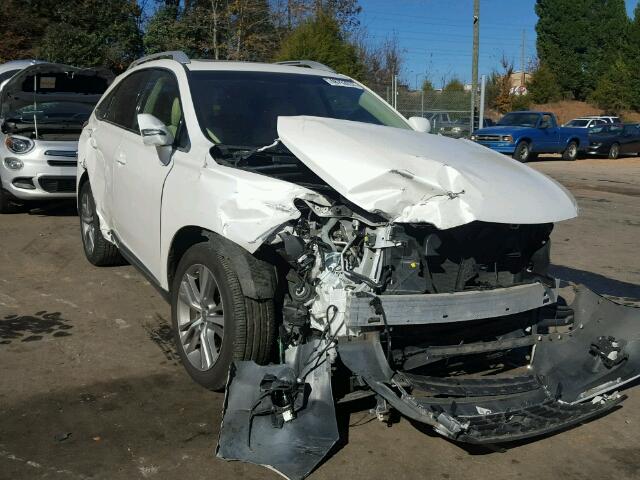 2T2ZK1BA0FC185979 - 2015 LEXUS RX 350 WHITE photo 1