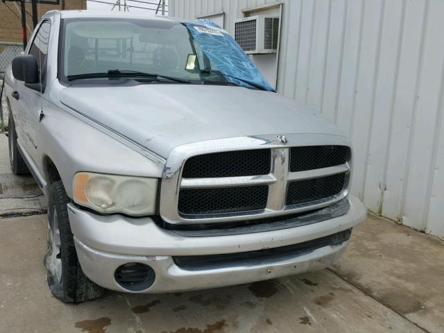 1D7HA16K05J510726 - 2005 DODGE RAM 1500 S SILVER photo 1