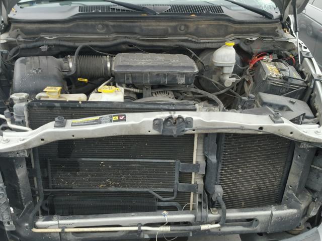 1D7HA16K05J510726 - 2005 DODGE RAM 1500 S SILVER photo 7