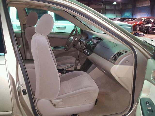 4T1BE32K95U391199 - 2005 TOYOTA CAMRY LE ბეჟი ფოტო 5