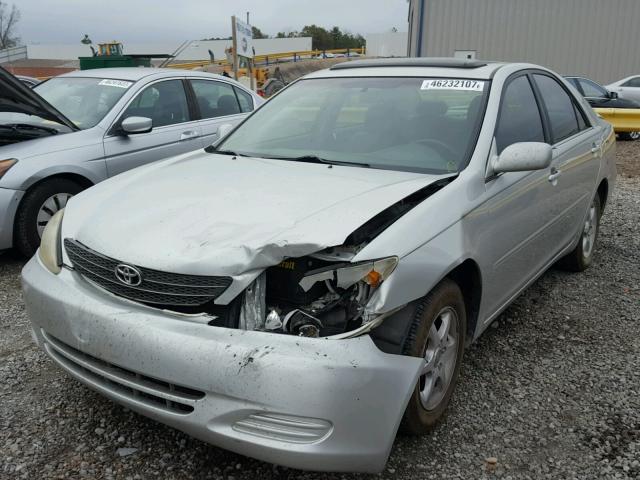 4T1BE32K03U741316 - 2003 TOYOTA CAMRY LE SILVER photo 2