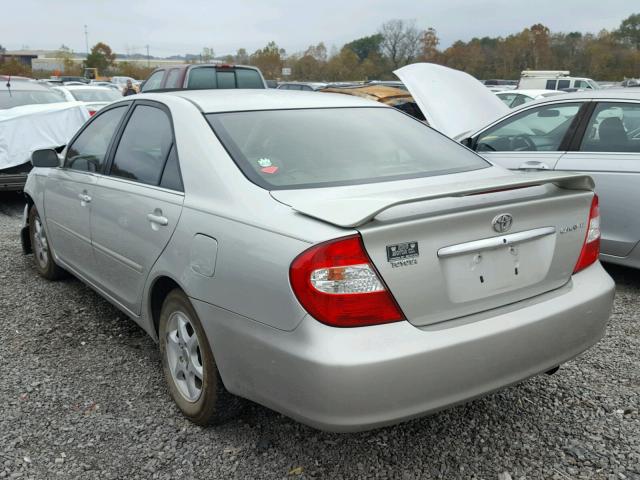 4T1BE32K03U741316 - 2003 TOYOTA CAMRY LE SILVER photo 3