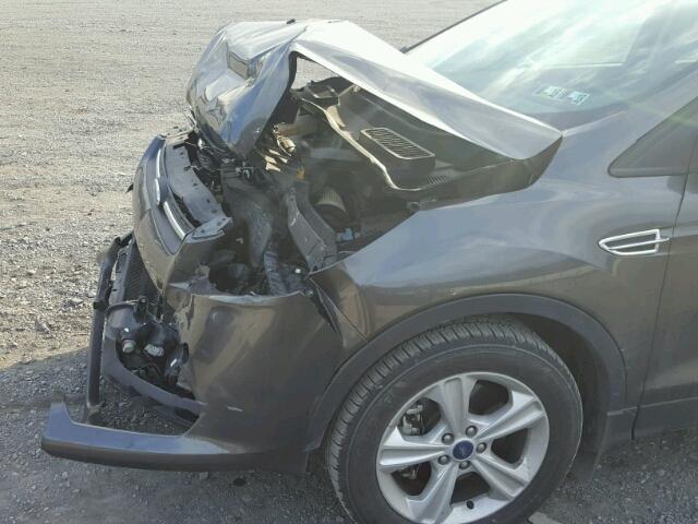 1FMCU9GX3FUB00227 - 2015 FORD ESCAPE SE 灰色 照片 9