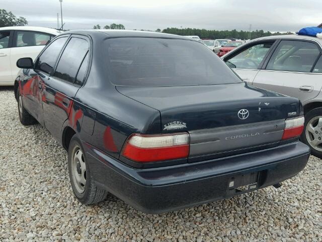 1NXBA02E4TZ363635 - 1996 TOYOTA COROLLA GREEN photo 3