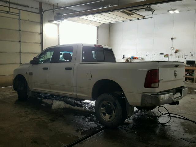 3C6UD5DL9CG122693 - 2012 DODGE RAM 2500 S WHITE photo 3