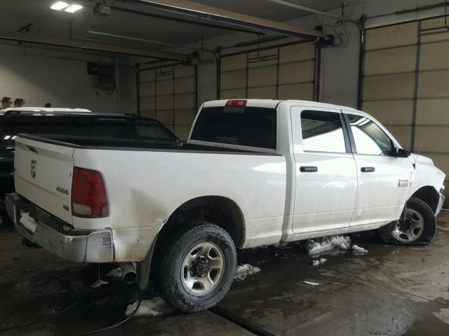 3C6UD5DL9CG122693 - 2012 DODGE RAM 2500 S WHITE photo 4