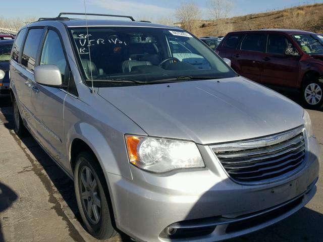 2C4RC1BG3CR344835 - 2012 CHRYSLER TOWN & COU SILVER photo 1