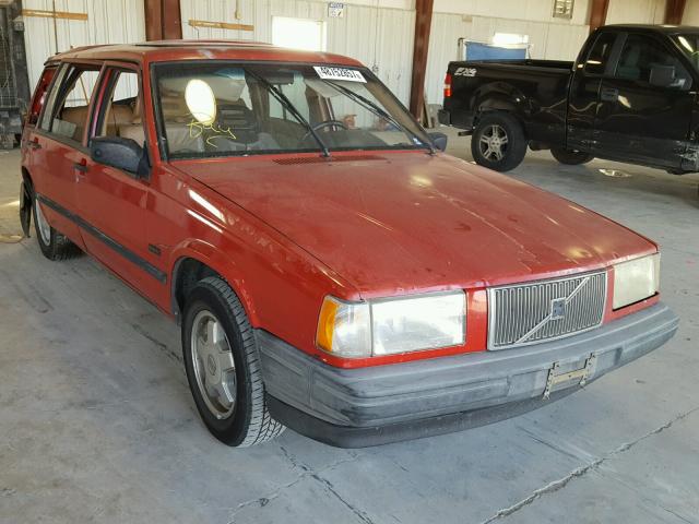 YV1FA885XM2338953 - 1991 VOLVO 740 RED photo 1