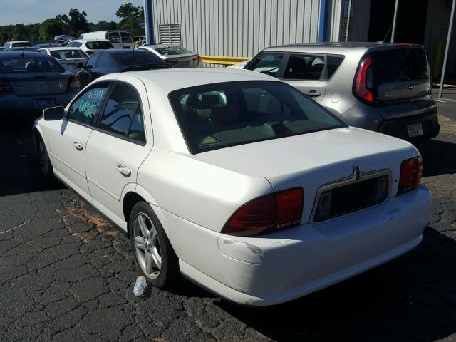 1LNHM87A22Y681234 - 2002 LINCOLN LS 白色 照片 3