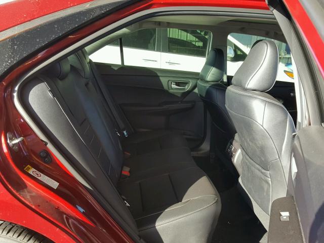 4T1BF1FK0HU770382 - 2017 TOYOTA CAMRY LE 红色 照片 6