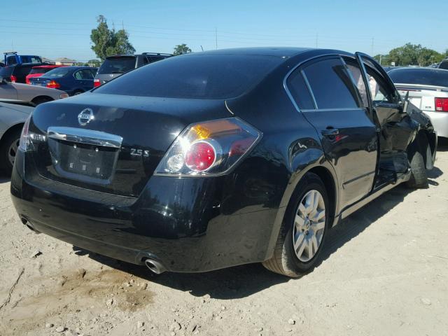 1N4AL2APXCN502899 - 2012 NISSAN ALTIMA BAS BLACK photo 4