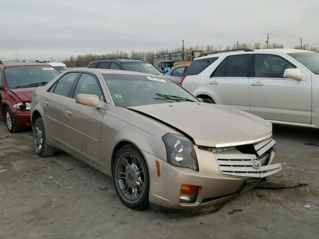 1G6DP577560144202 - 2006 CADILLAC CTS HI FEA GOLD photo 1