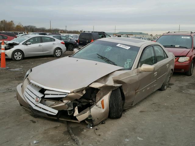 1G6DP577560144202 - 2006 CADILLAC CTS HI FEA GOLD photo 2