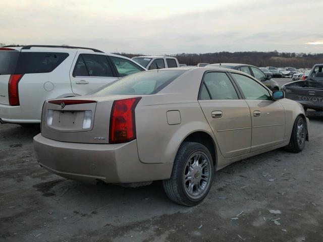 1G6DP577560144202 - 2006 CADILLAC CTS HI FEA GOLD photo 4