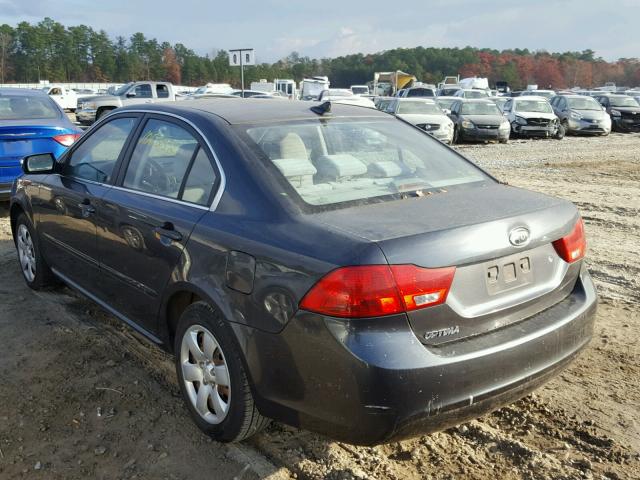 KNAGG4A83A5424652 - 2010 KIA OPTIMA LX GRAY photo 3