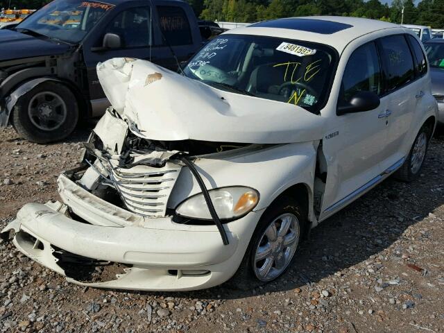 3C8FY68B84T200451 - 2004 CHRYSLER PT CRUISER WHITE photo 2