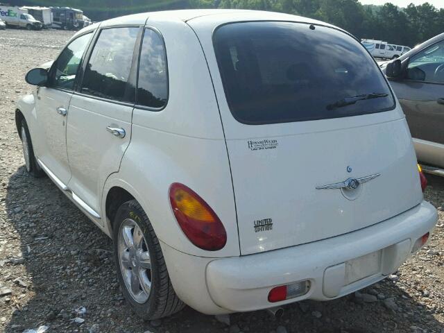 3C8FY68B84T200451 - 2004 CHRYSLER PT CRUISER WHITE photo 3