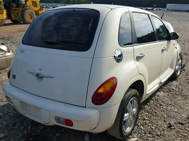 3C8FY68B84T200451 - 2004 CHRYSLER PT CRUISER WHITE photo 4