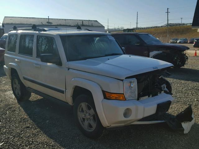 1J8HG48P77C655006 - 2007 JEEP COMMANDER WHITE photo 1