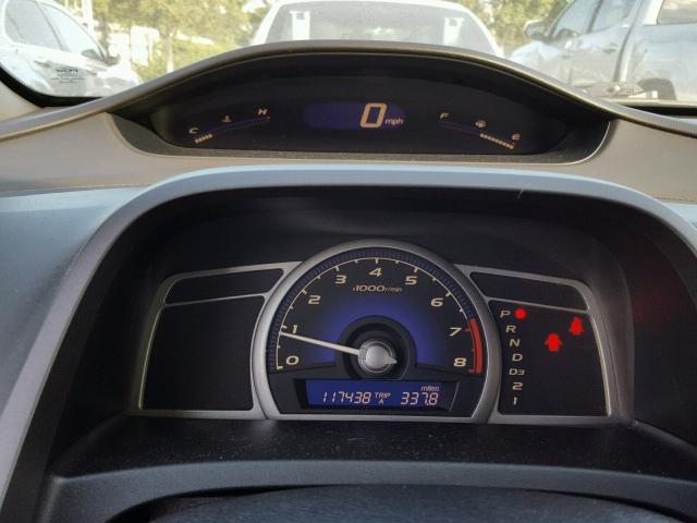 1HGFA16837L109430 - 2007 HONDA CIVIC EX 蓝色 照片 8