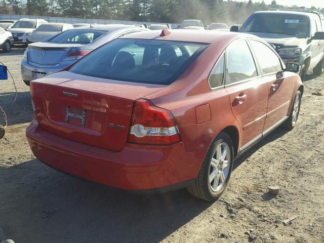 YV1MS382562159610 - 2006 VOLVO S40 2.4I RED photo 4