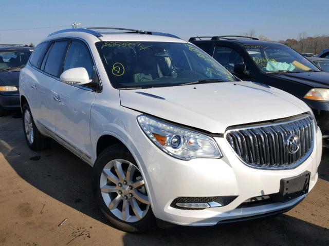 5GAKVCKD6HJ202022 - 2017 BUICK ENCLAVE WHITE photo 1