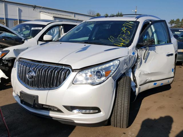 5GAKVCKD6HJ202022 - 2017 BUICK ENCLAVE WHITE photo 2