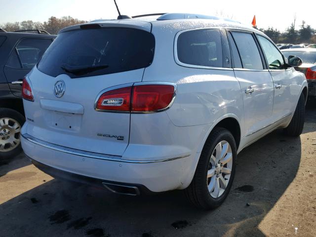 5GAKVCKD6HJ202022 - 2017 BUICK ENCLAVE WHITE photo 4