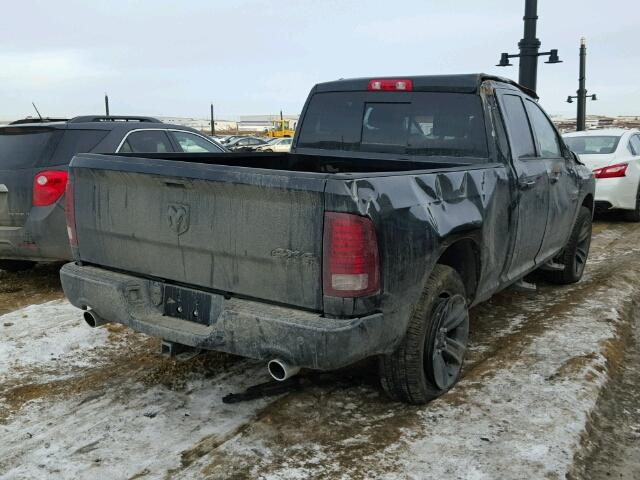 1C6RR7HT1HS820647 - 2017 RAM 1500 SPORT BLACK photo 4