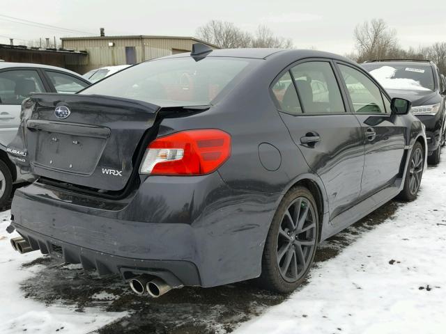 JF1VA1C67J9805750 - 2018 SUBARU WRX PREMIU CHARCOAL photo 4