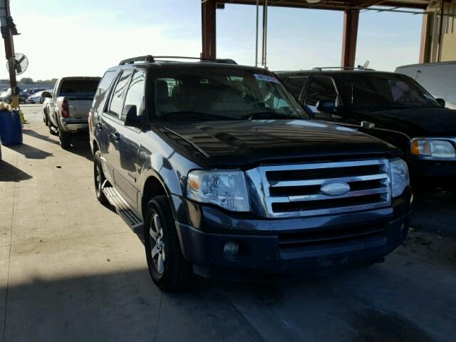 1FMFU16527LA48997 - 2007 FORD EXPEDITION BLACK photo 1