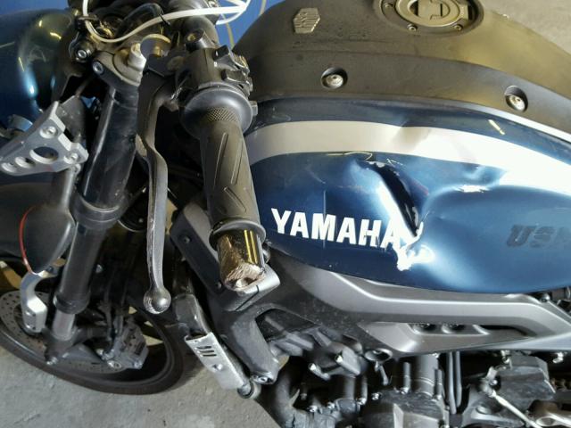 JYARN47Y2HA000465 - 2017 YAMAHA XSR900 C BLUE photo 9