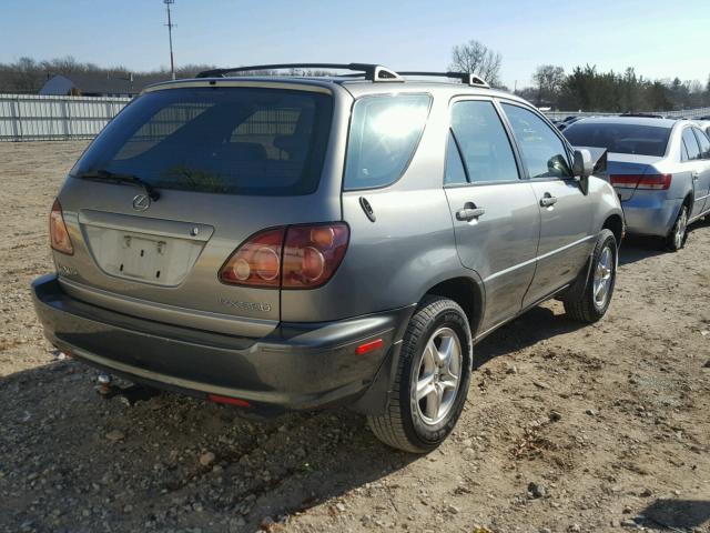 JT6GF10U6Y0049518 - 2000 LEXUS RX 300 SILVER photo 4