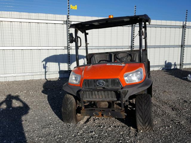 A5KB2FDBCEG014284 - 2014 KUBO RTV X900 ORANGE photo 9