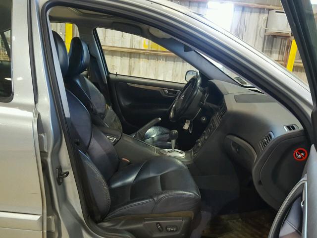 YV1RH527062544318 - 2006 VOLVO S60 R ვერცხლისფერი ფოტო 5