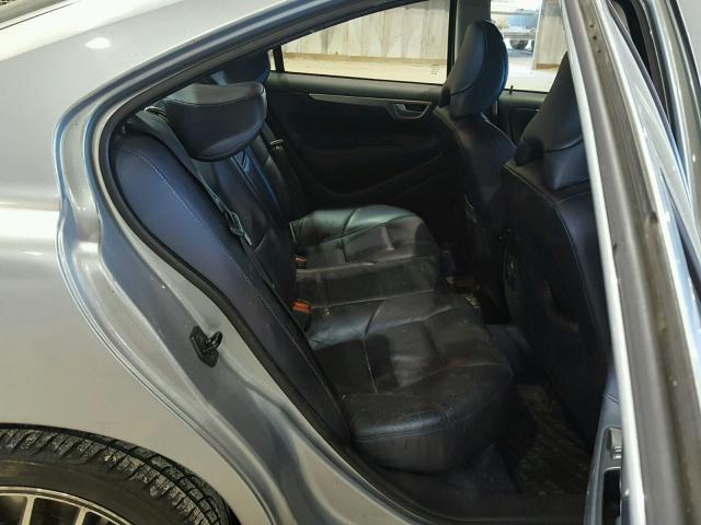 YV1RH527062544318 - 2006 VOLVO S60 R ვერცხლისფერი ფოტო 6