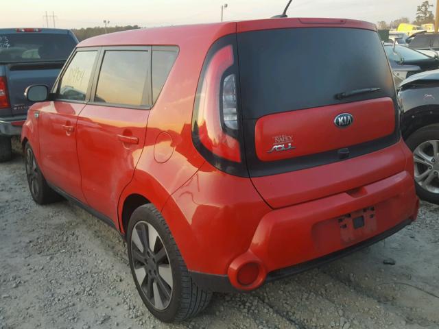 KNDJX3A56E7709560 - 2014 KIA SOUL ! RED photo 3