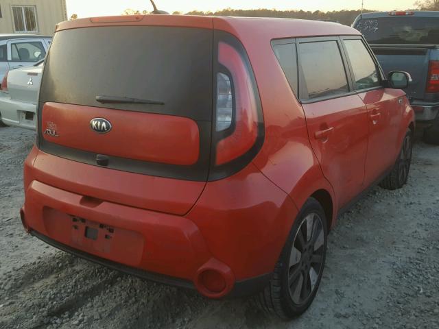 KNDJX3A56E7709560 - 2014 KIA SOUL ! RED photo 4