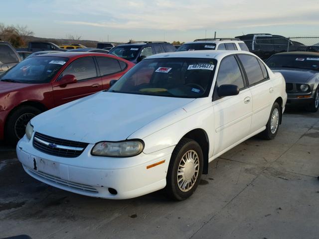 1G1ND52J1Y6326419 - 2000 CHEVROLET MALIBU WHITE photo 2