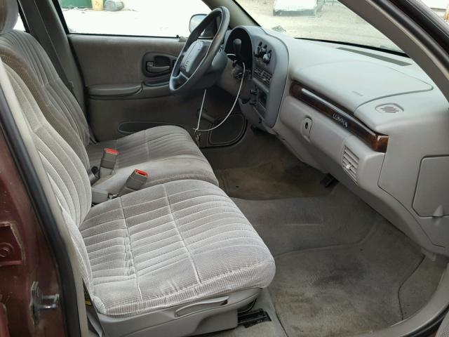 2G1WL52M1W9170521 - 1998 CHEVROLET LUMINA BAS 勃艮第红 照片 5