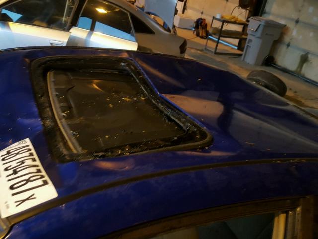 1HGEM22954L023569 - 2004 HONDA CIVIC EX BLUE photo 9