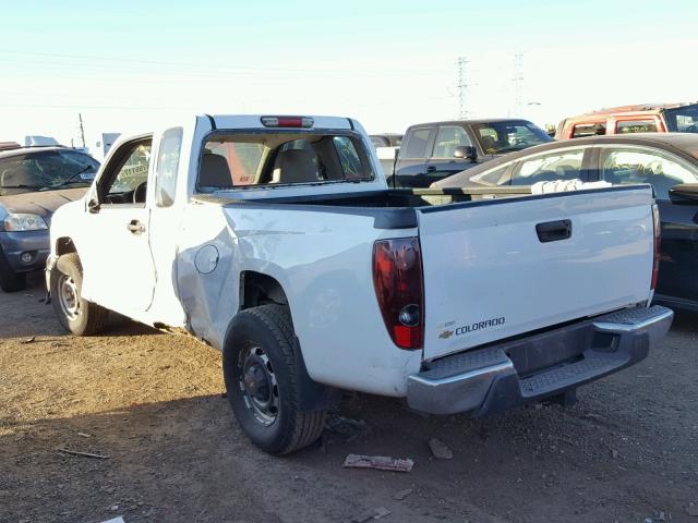 1GCCS196568296454 - 2006 CHEVROLET COLORADO WHITE photo 3