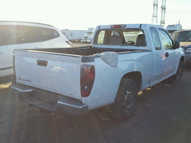 1GCCS196568296454 - 2006 CHEVROLET COLORADO WHITE photo 4