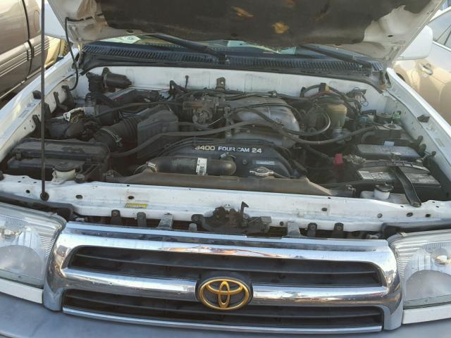 JT3GN87R8Y0146178 - 2000 TOYOTA 4RUNNER LI WHITE photo 7