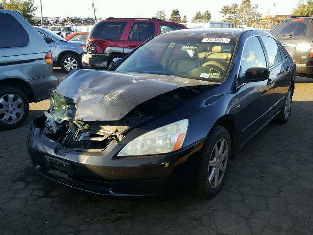 1HGCM66553A002768 - 2003 HONDA ACCORD EX BLACK photo 2