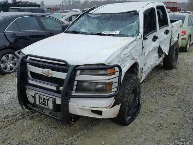 1GCDT136758256563 - 2005 CHEVROLET COLORADO WHITE photo 2